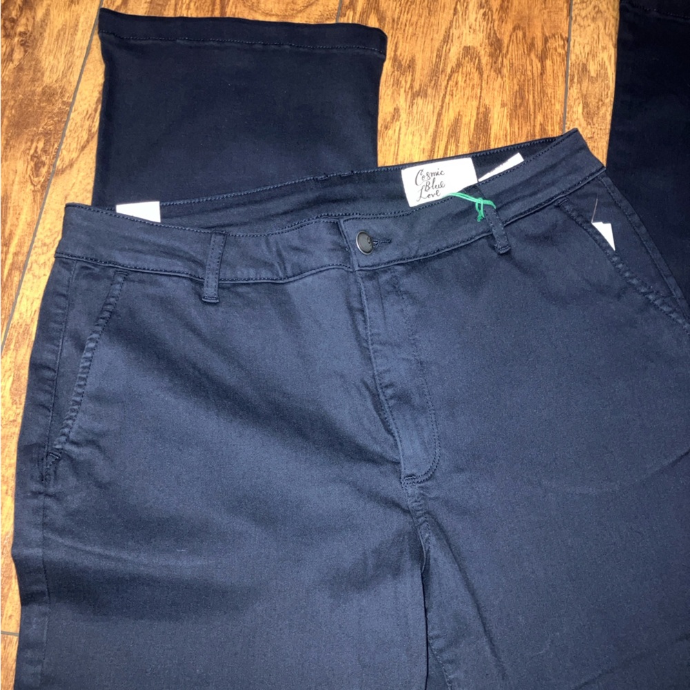 Cosmic Blue Love Callie Bootcut pants